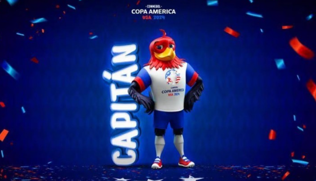 Linh vật Captain Copa America 2024